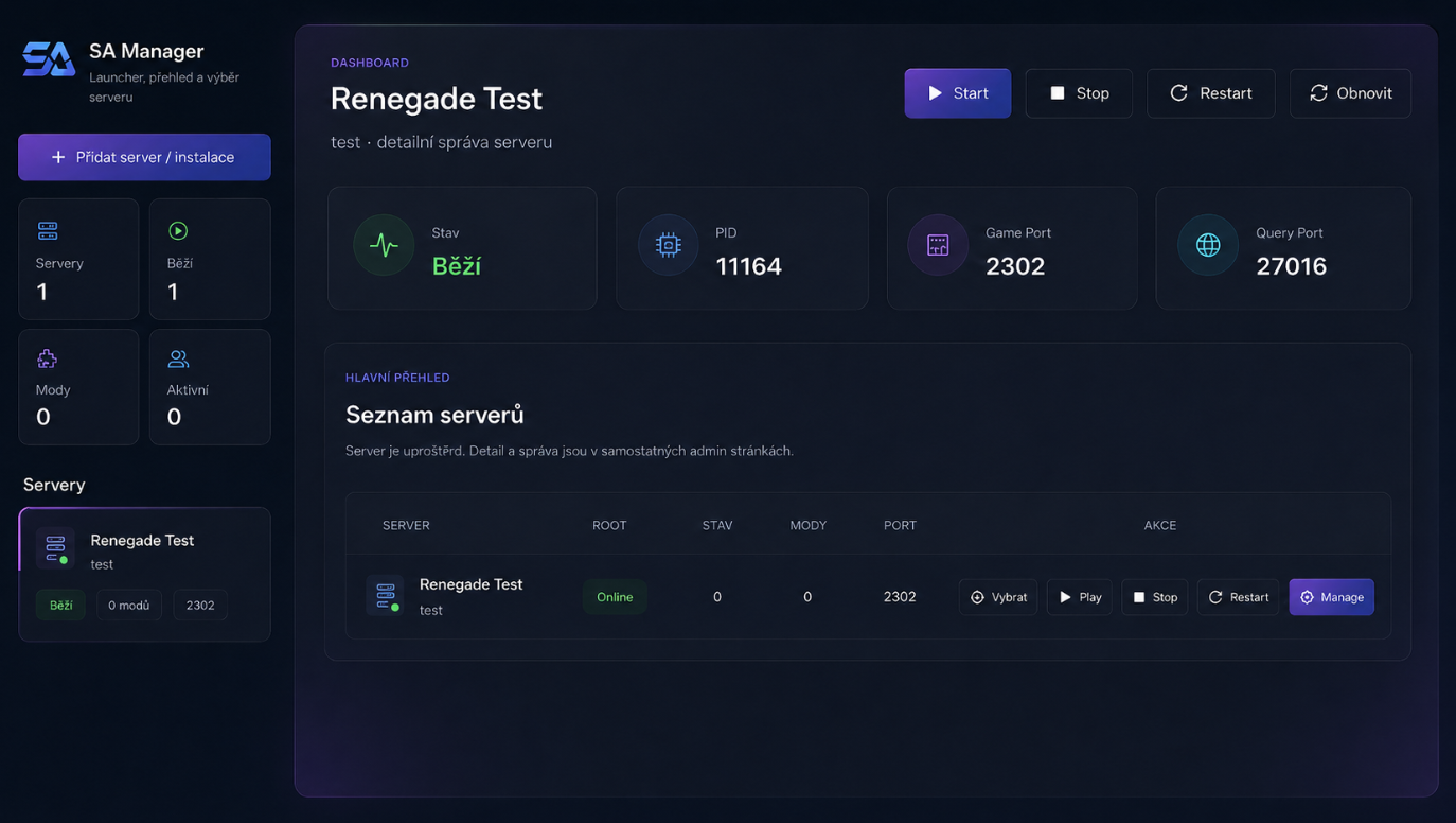 Dashboard preview